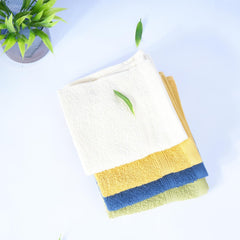 Kuber Industries 525 GSM Cotton Face Towels |Super Soft, Quick Absorbent & Anti-Bacterial|Gym & Workout Towels|Pack of 12 (Multicolor)