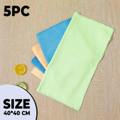 Kuber Industries Pack of 4 Scrubber for Kitchen|Multi-Purpose Microfiber Kitchen Cleaning Cloth with Fish Scales|Glass Cleaning Cloth|Polishing & Scrubbing|Scratcher & Lint Free |YLG4041|Multicolor