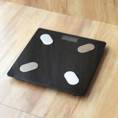 Kuber Industries Weighing Scale armoured glass|Weight Machine For Body Weight|Capicity "180" KG-Pack of 2 (Black)