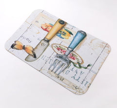 Kuber Industries PVC Kitchen Floor Mat|Anti-Skid Backing|Mats for Kitchen Floor |Easily Washable|Idol for Home, Kitchen Entrance| CF-220811 |Pack of 2| Multi