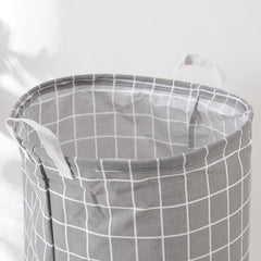 Kuber Industries Laundry Basket For Clothes|Foldable Laundry Hamper|Basket For Toys, Dirty clothes, Storage "45 LTR"-Pack of 6 (Grey)