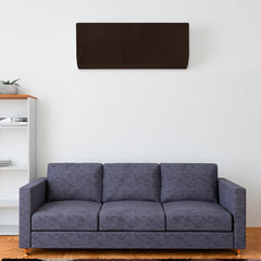 Heart Home Split AC Cover | PVC Plain AC Cover | Outdoor Condenser AC Cover | AC Cover for Indoor & Outdoor | AC Cover for Dust Protection | 1.5 Ton Ac Cover | Brown