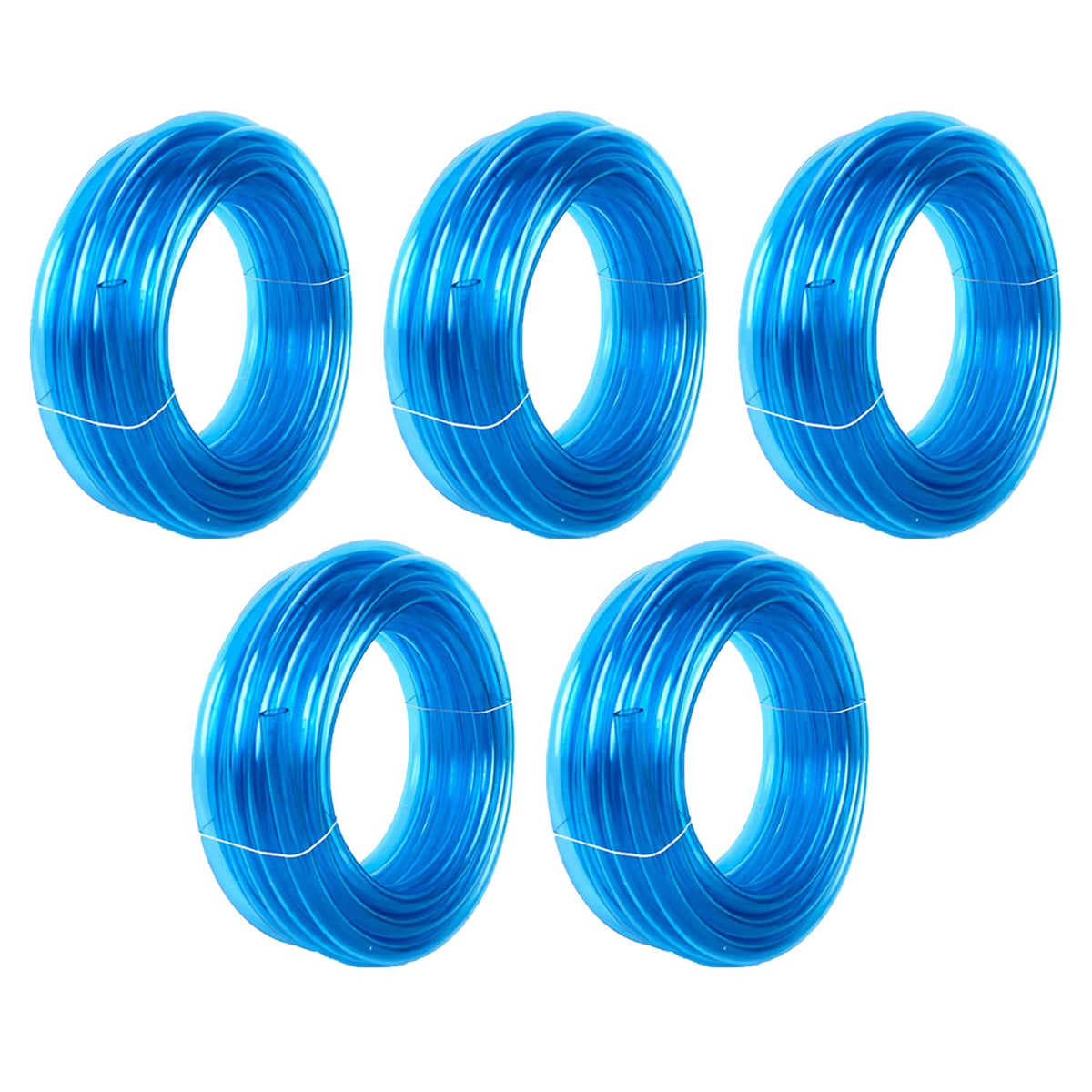 Kuber Industries Basic PVC Water Pipe 10 Meter | Multi-Utility Water Pipe for Garden, Car Cleaning & Pet Cleaning | Durable, Light Weight, & Flexible Hose Pipe for Gardening | Blue | (Pack Of 1)