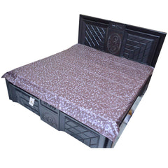 Kuber Industries Baby Plastic/PVC Sheet/Mattress Protector Sheet, Waterproof Bedsheet (6.5 x 6.5 ft, CODE-KMT03, Brown, Standard, KMT0103)