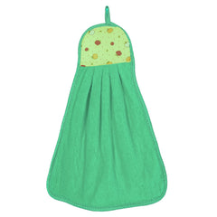 Heart Home Soft Cotton Super Absorbent Hanging Napkin|Hand Towel for Washbasin & Kitchen,Pack of 4,(Assorted)