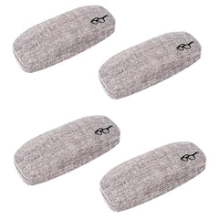 Kuber Industries Sunglass Case|Goggles Organizer Box For Men, Women|Durable Shades Organizer (Grey) (Pack Of 4)
