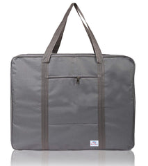 Heart Home Large Moisture Proof Wardrobe Organizer Storage Bag For Clothes With Zipper Closure and Handle (Grey)-HS43HEARTH26669