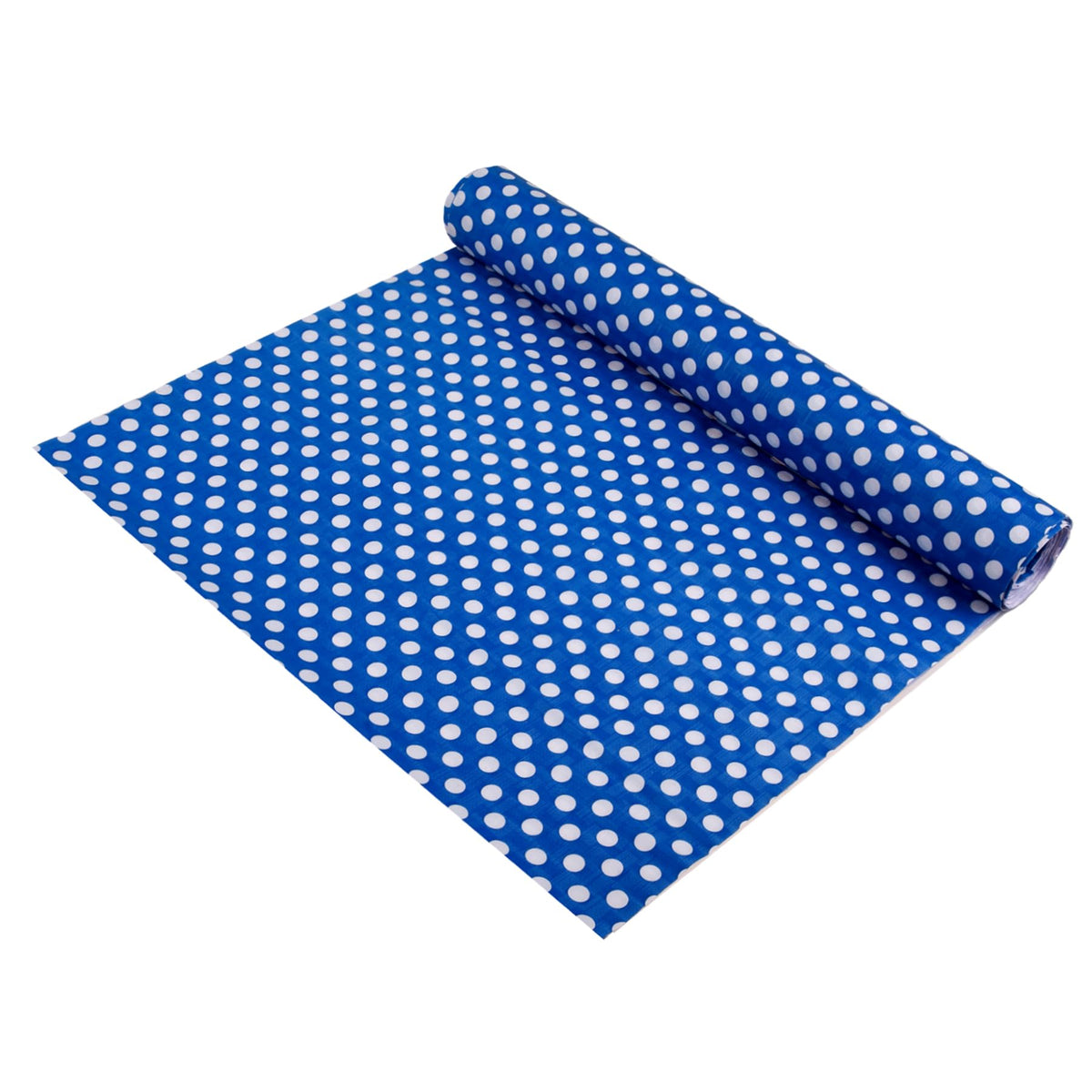 Heart Home Shelf Liner | Kitchen Cabinet Shelf Protector | Kitchen Liners for Cabinets and Drawers | Drawer Liner Mat | Dot-Print Shelf Liner Cabinet Mat | 5 MTR | Royal Blue