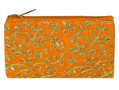 Kuber Industries Embroidery Hand Purse/Wallet for Women (Yellow) (HS39KUBMART022023)