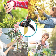 Heart Home Heavy Duty Gardening Shears|Black |FB8621B