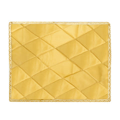 Heart Home Saree Cover | Clothes Storage Bag | Single Packing Saree with Zip Closure | Wardrobe Organizer | Cloth Stoarge Organizer | 4 Side Lace Saree Cover | Pack of 9 | Golden