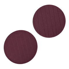 Heart Home Coaster | Tea Coasters for Office Table | Foam Tea Coasters for Kitchen | Coasters for Dining Table | Office Desk Coasters | Round Lining-Design Coaster | 6 Piece Set | Purple