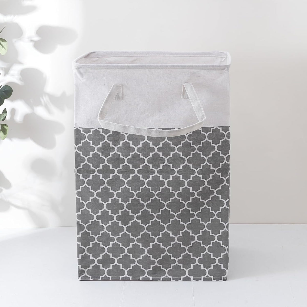 Kuber Industries Laundry Basket For Clothes|Foldable Laundry Hamper|Basket For Toys, Dirty clothes, Storage "45 LTR"-Pack of 5 (Grey)
