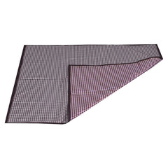 Kuber Industries PVC Reversible Food Mat Bed Server 36"x35.5"(Red and Maroon) - CTKTC22227