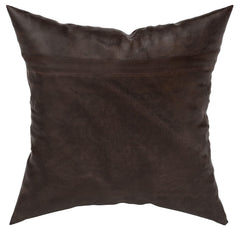 Kuber Industries Flower Design Velvet Pillows Covers for Couch Bed Sofa, Soild Soft Cushion Case, 16x16 Inches- Pack of 4 (Brown) (HS_37_KUBMART020307)