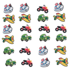 Kuber Industries Cute Cars Shape Fridge Magnets|Home Décor|Best Souvenir Gift|Pack of 24 (Multi)
