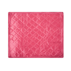 Heart Home Saree Cover | Zip Closure Saree Cover | Clothes Storage Bag | Wardrobe Organiser for Suit | Transparent Window Saree Cover | 9 inch | Pack of 2 | Pink