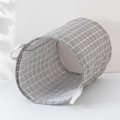 Kuber Industries Laundry Basket For Clothes|Foldable Laundry Hamper|Basket For Toys, Dirty clothes, Storage "45 LTR"-Pack of 6 (Grey)