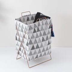 Kuber Industries Laundry Basket For Clothes|Foldable Laundry Hamper|Basket For Toys, Dirty clothes, Storage "40 LTR"-Pack of 5 (Multi-clolor)