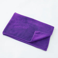 Kuber Industries Microber Cleaning Cloth (40cmX60cm) 400 GSM - Super Absorbent, Quick-Dry, Lint & Scratch Free | Multipurpose Wash Cloth for Kitchen, Window, Cars, SS | Grey-Purple (Pack of 2)