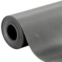 Kuber Industries 2 Pieces Multipurpose Textured Super Strong Anti-Slip Mat Liner,Size 45X150 Cm (1.50 Meter Roll, Grey) - CTKTC040214