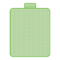 Heart Home Chatai Mat | Foldable Chatai for Travel | Sleeping Mat for Floor | Bedsheet & Mattress Protector | Floor Chatai Mat for Yoga | Chatai for Picnic | Check-Design | Green