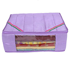 Kuber Industries 3 Piece Raw Silk Saree Cover (CTKTC2867)