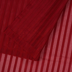 Heart Home Door Curtain | Sheer Door Curtains | Parda for Living Room | Bedroom Balcony Parda | Door Curtain Parda for Home Décor | Lining Net | 7 Feet | Maroon