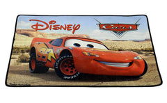 Kuber Industries Disney Car Printed Anti-Slip Durable Rubber Door Mat, Welcome Mat for Entryway,Patio,Garage, Outdoor, 23"x15" (Multi)