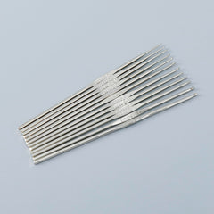 Kuber Industries Crochet Hook Needle Set With Case|Ergonomic Sewing Knitting Needle Kit-Pack of 4 (Black)