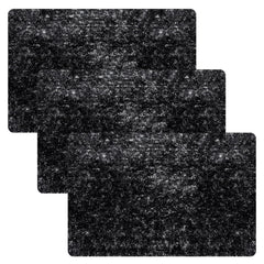 Kuber Industries Door Mat | Dust Trapper Mat | Door Entrance Mat | Anti-Skid Door Mat | Floor Mat for Home Entrance | Lexus Home Decor Mat | Entryway Door Mat | Pack of 3 | Gray