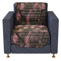 Heart Home Sofa Cover | Net Sofa Slipcover Set | Sofa Cover for Living Room | Sofa Slip Cover for Hall | 5-Seater Sofa Cover for Home Decor | Shaded Venus Sofa Cover Set | Brown