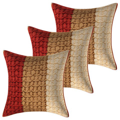 Kuber Industries Checkered 5 Piece Cotton Cushion Cover - 17"x17", Multicolour, Standard (CTKTC02715)