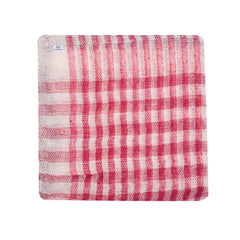 Heart Home Duster | Wet Dry Cleaning Napkin | Cotton Kitchen Duster | 300 GSM Kitchen Cleaning Clothes | Pocha For Kitchen | Car | Desk | Fan | Set of 18 | 101 | Pink