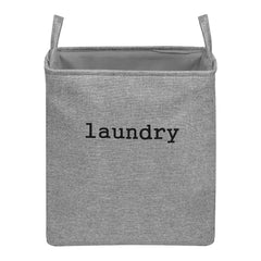 Kuber Industries Laundry Basket | Square Foldable Laundry Basket | Jute Storage Bag with Handles | Clothes Basket for Home | Toy Storage Basket | 40 LTR | Pack of 2 | Multicolor
