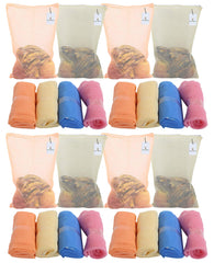 Kuber Industries 24 Pieces Reusable Mesh Fridge Storage Bags for Fruits and Vegetables (Multi)-KUBMART2841