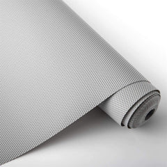 Kuber Industries Multipurpose, Waterproof, Super Strong, Anti Slip Diamond Textured Mat/Sheet for Kitchen Drawer, Cupboard Shelf, Fridge, Bathroom Shelves Liner-45X300 cm (3 Mtr,Grey)-KUBMART11706