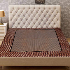 Heart Home PVC Reversible Food Mat Bed Server 36"x35.5"(Brown) - CTHH8530