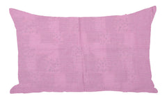 Kuber Industries Check Design Premium Cotton Pillow Covers, 18 x 28 inch, Set of 2 (Pink)