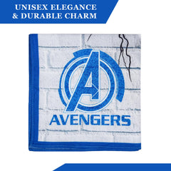 Heart Home Marvel Mjollnir Handkerchiefs | Cotton Handkerchiefs for Boys | Handkerchiefs for Girls | Rumal for Boys & Girls | Hankies for Gifting | Pack of 6 | Blue & White