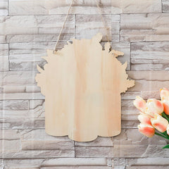 Kuber Industries Door Decor Panel|Wall Hanging Wooden Frame Board-Pack of 5 (Multi)