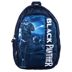 Heart Home Marvel Black Panther School Bags | Kids School Bags | Collage Bookbag | Travel Backpack | School Bag for Girls & Boys | School Bag with 5 Compartments | Include Bag Cover | Blue