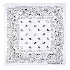 Heart Home Handkerchief | Premium Cotton Fabric | Women's Handkerchief | Ladies Rumal | Women's Hankies | Hankies for Girls | Carry Print Hanky | 2 Piece Set | Extra Large | White