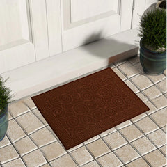 Kuber Industries 2 Piece Microfibre Door Mat Set - 23.6"x15.7", Multicolour