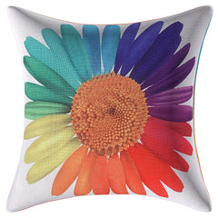 Kuber Industries Cotton 4 Pieces Cushion Cover Set (White) -CTKTC8888