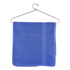 Heart Home Cotton Style Premium Bath Towel, 500 GSM(Blue)