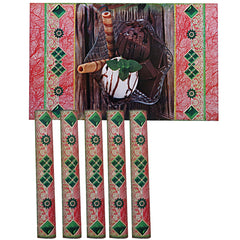 Kuber Industries PVC 6 Pieces Reversible Dining Table Placemat Set (Multi) -CTLTC11315