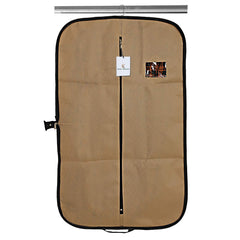 Kuber Industries Foldable 12 Piece Non Woven Coat Cover, Maroon and Brown