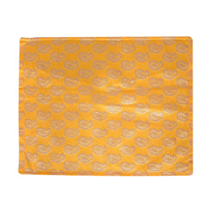 Heart Home Saree Cover | Clothes Storage Bag | Single Packing Saree with Zip Closure | Wardrobe Organizer | Cloth Stoarge Organizer | Carry Jama-Design | Pack of 12 | Yellow