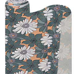 Kuber Industries Multiuses Floral Print Shelf Liners for Kitchen Shelves, cupboards, Wardrobe, Drawer, 10 Mtr (Green)